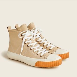 J. Crew NIB J.Crew Canvas High-Top Sneakers